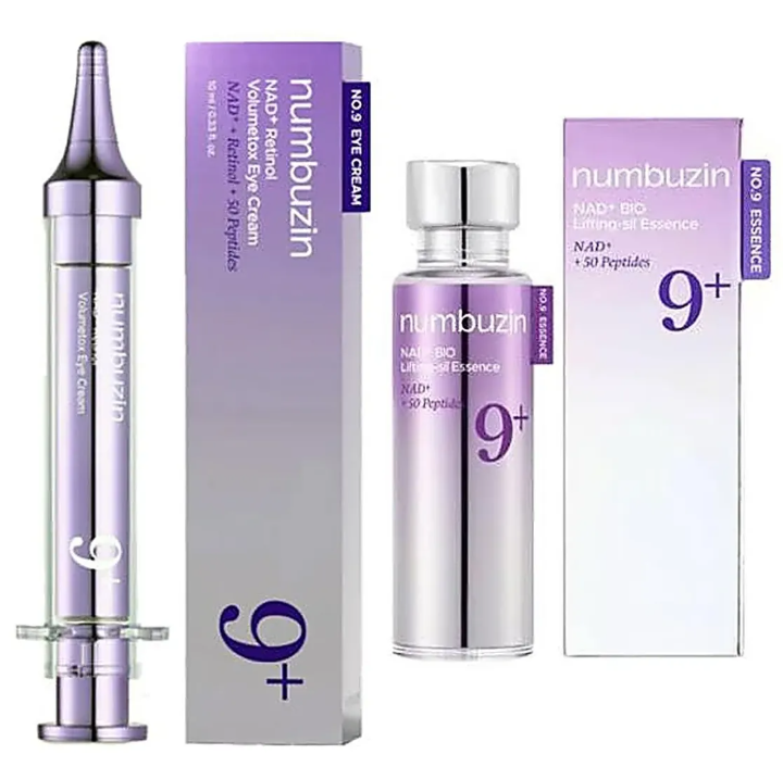 Eye Cream Peptide - Korean NAD+ Peptide Advanced Cream Set