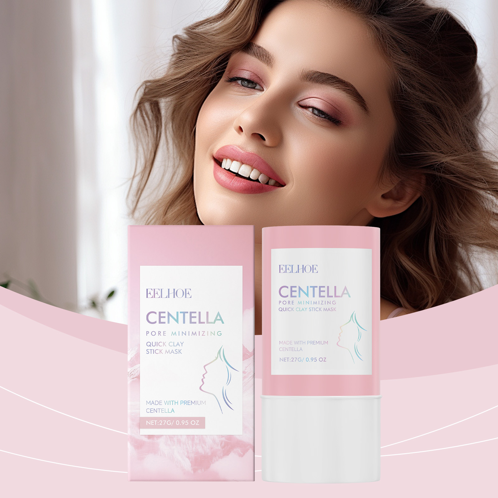 Bentonite Clay Mask - Centella Asiatica Clay Mask Stick Exfoliating
