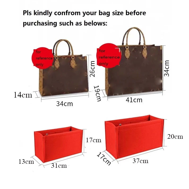 Felt Cloth Insert Bag Fits BOO - Skincare Dior recension och pris