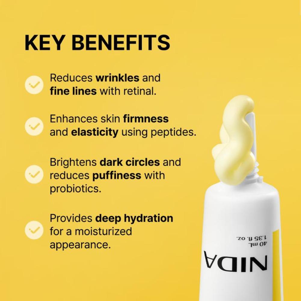 NIDA Probiotic Solution Revita - Eye Cream Peptide recension och pris