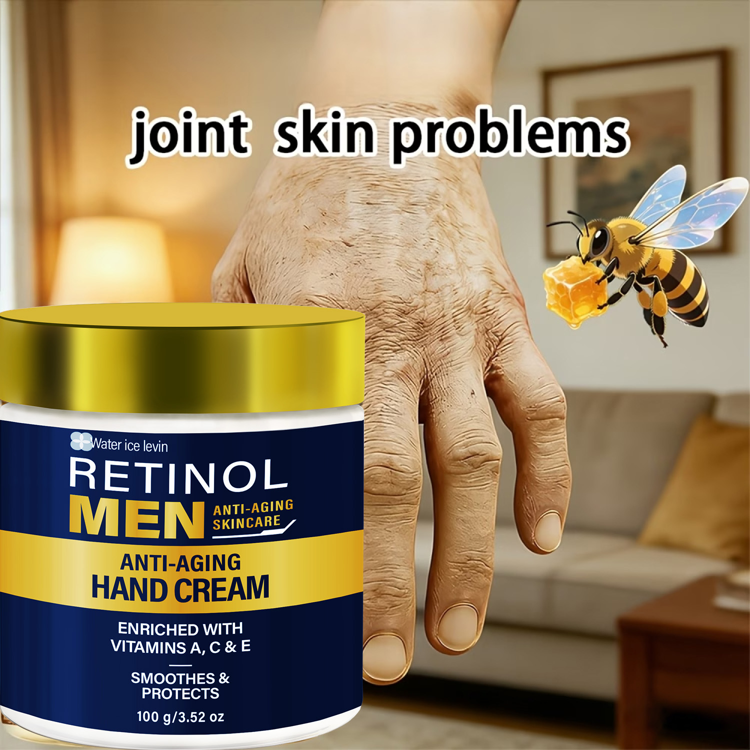 Water Ice Levin Retinol Men An - Retinol Vitamin A Cream recension och pris
