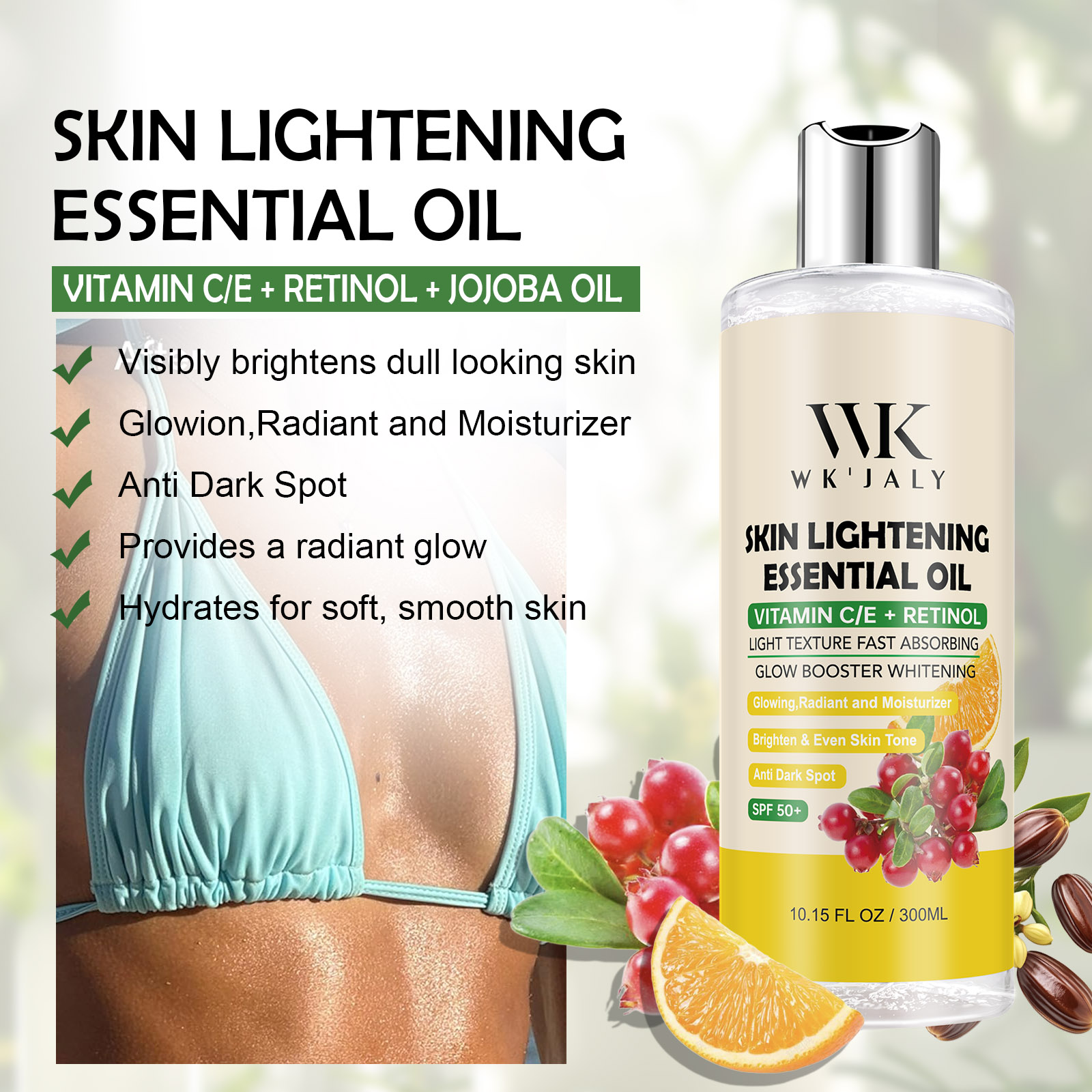 WK JALY Vitamin C and Retinol  - Retinol Vitamin A Cream recension och pris