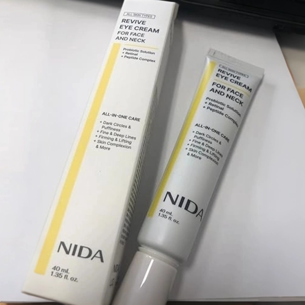 Korean 40ml NIDA Revive Eye Cr - Eye Cream Peptide recension och pris