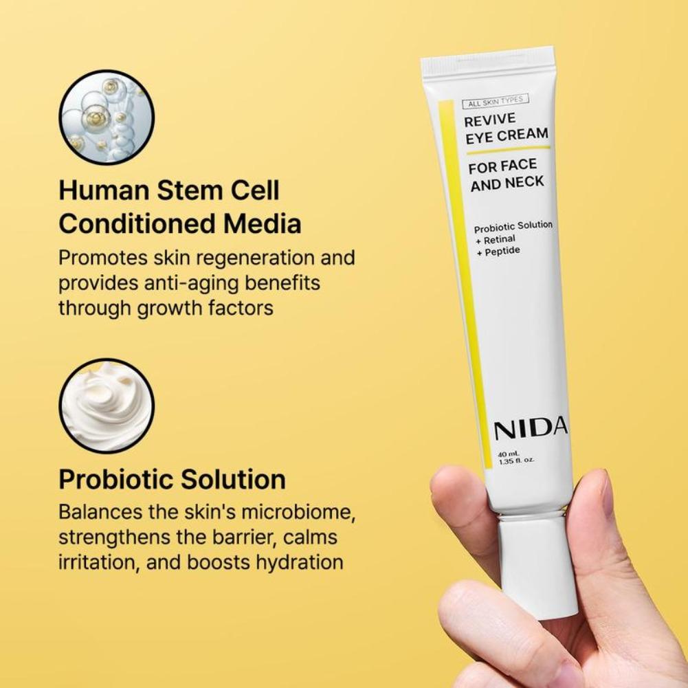 Korean 40ml NIDA Revive Eye Cr - Eye Cream Peptide recension och pris