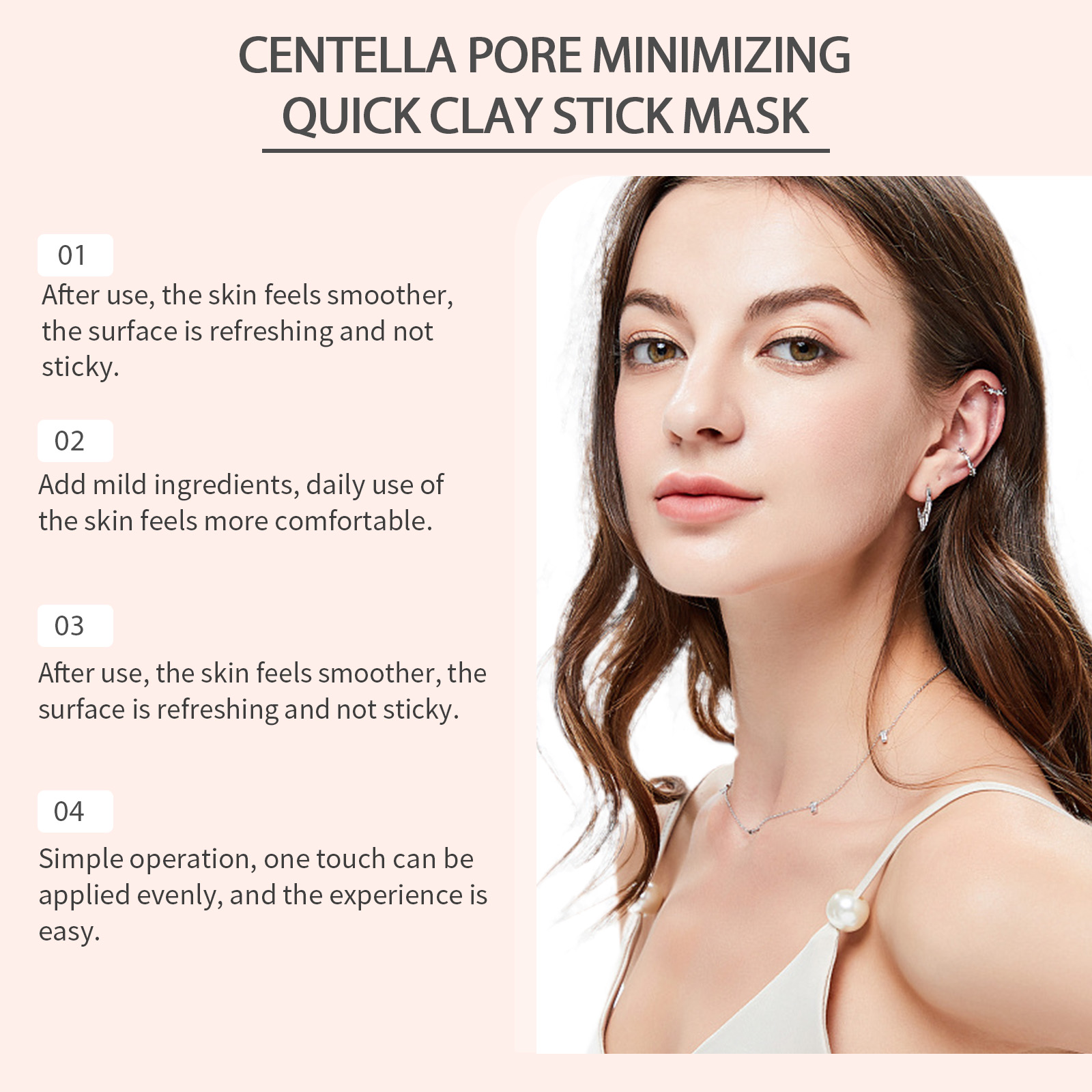 Centella Clay Stick Mask Facia - Bentonite Clay Mask recension och pris