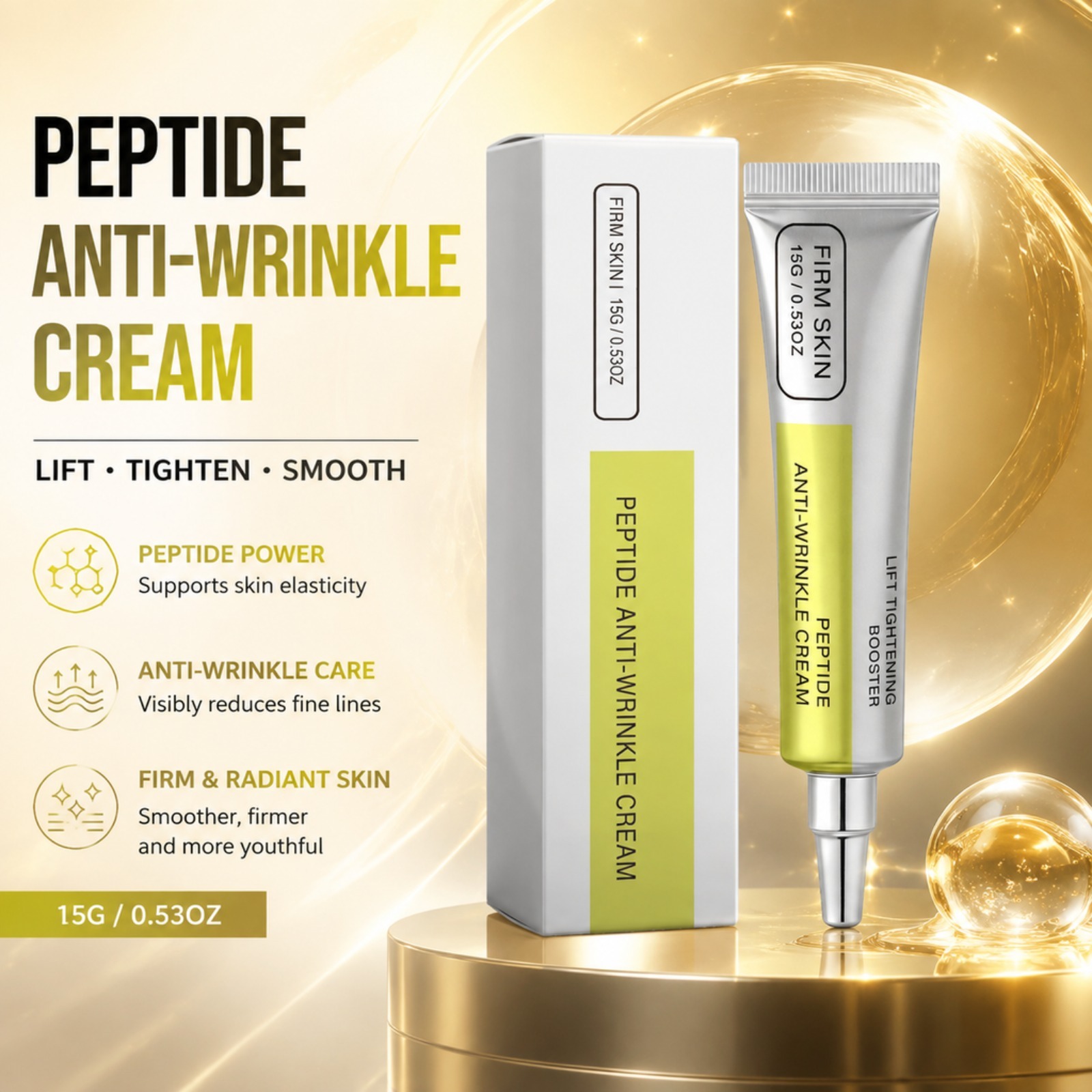 Peptide Retinol Face Cream Fir - Eye Cream Peptide recension och pris
