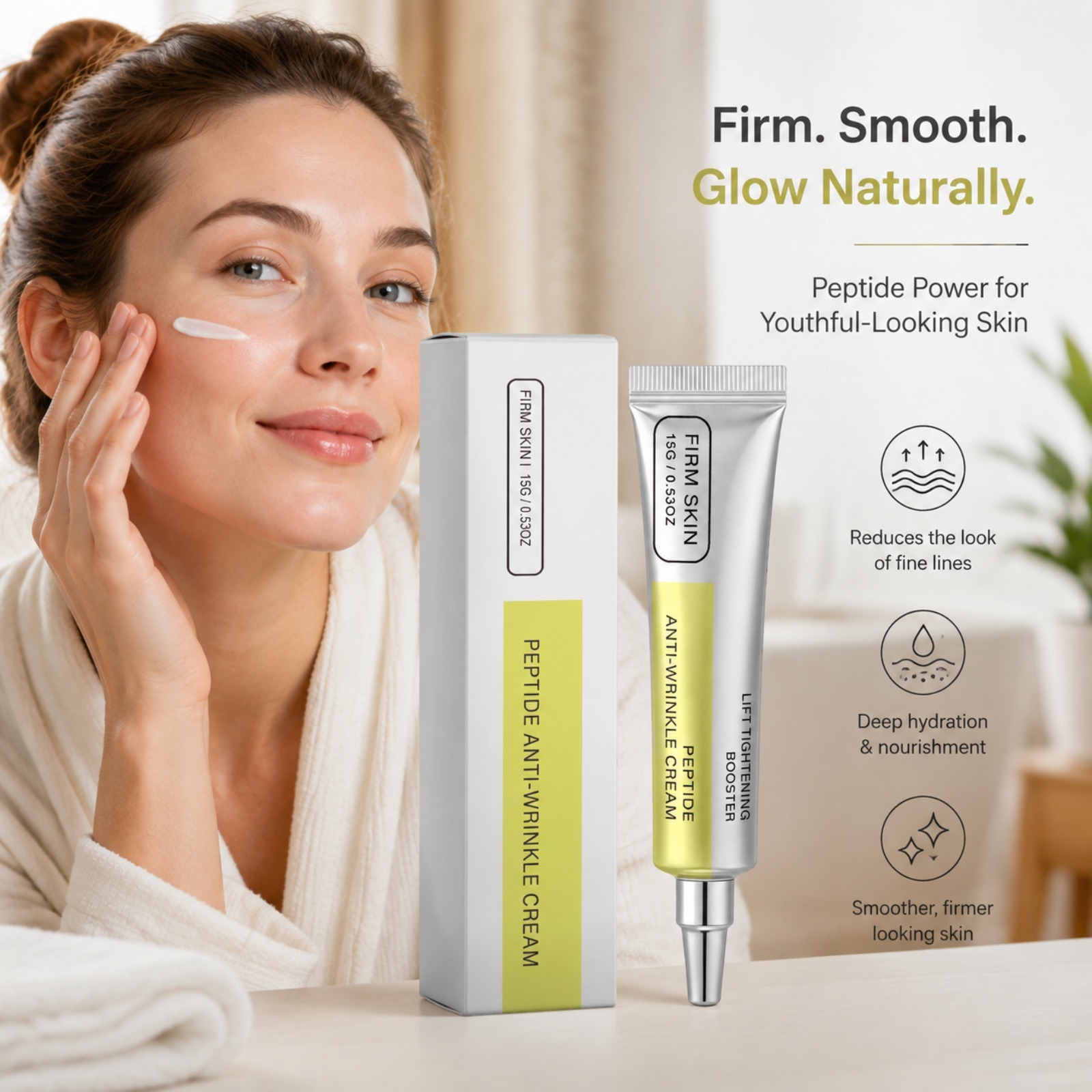 Peptide Retinol Face Cream Fir - Eye Cream Peptide recension och pris