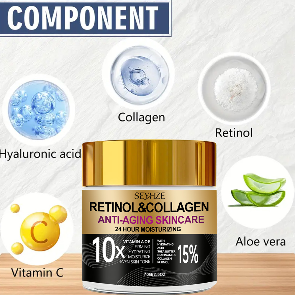 SEYHZE Retinol Collagen Moistu - Retinol Vitamin A Cream recension och pris