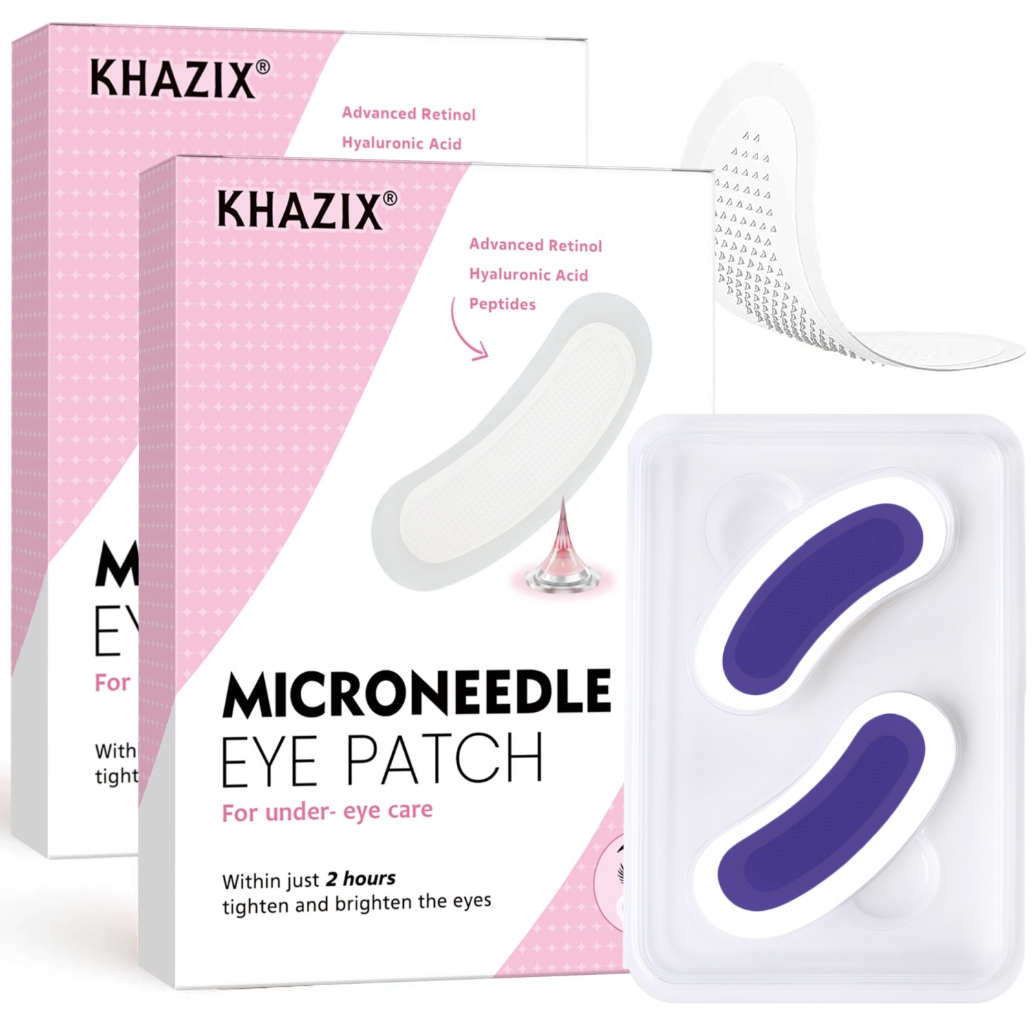 Retinol Microneedle Eye Patche - Eye Cream Peptide recension och pris