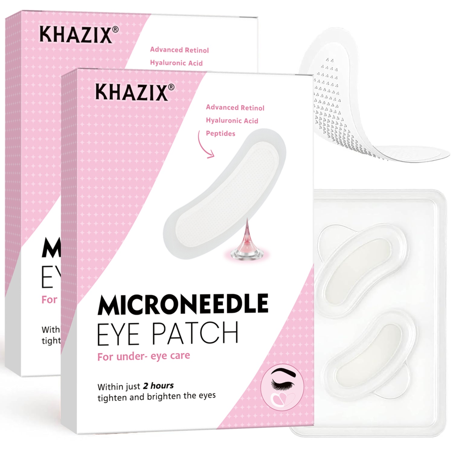 Retinol Microneedle Eye Patche - Eye Cream Peptide recension och pris