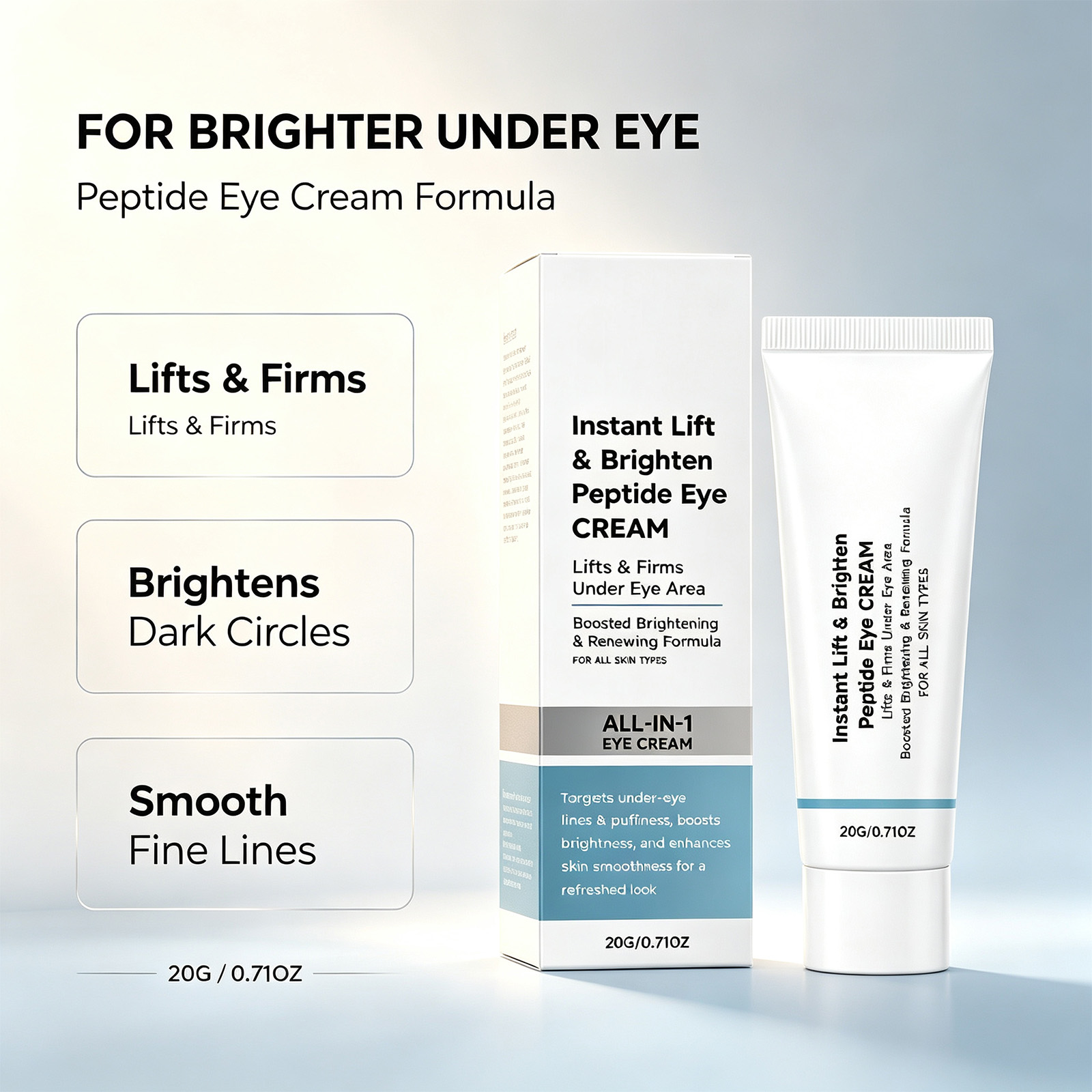 Eye Tightener Cream Peptide  I - Eye Cream Peptide recension och pris