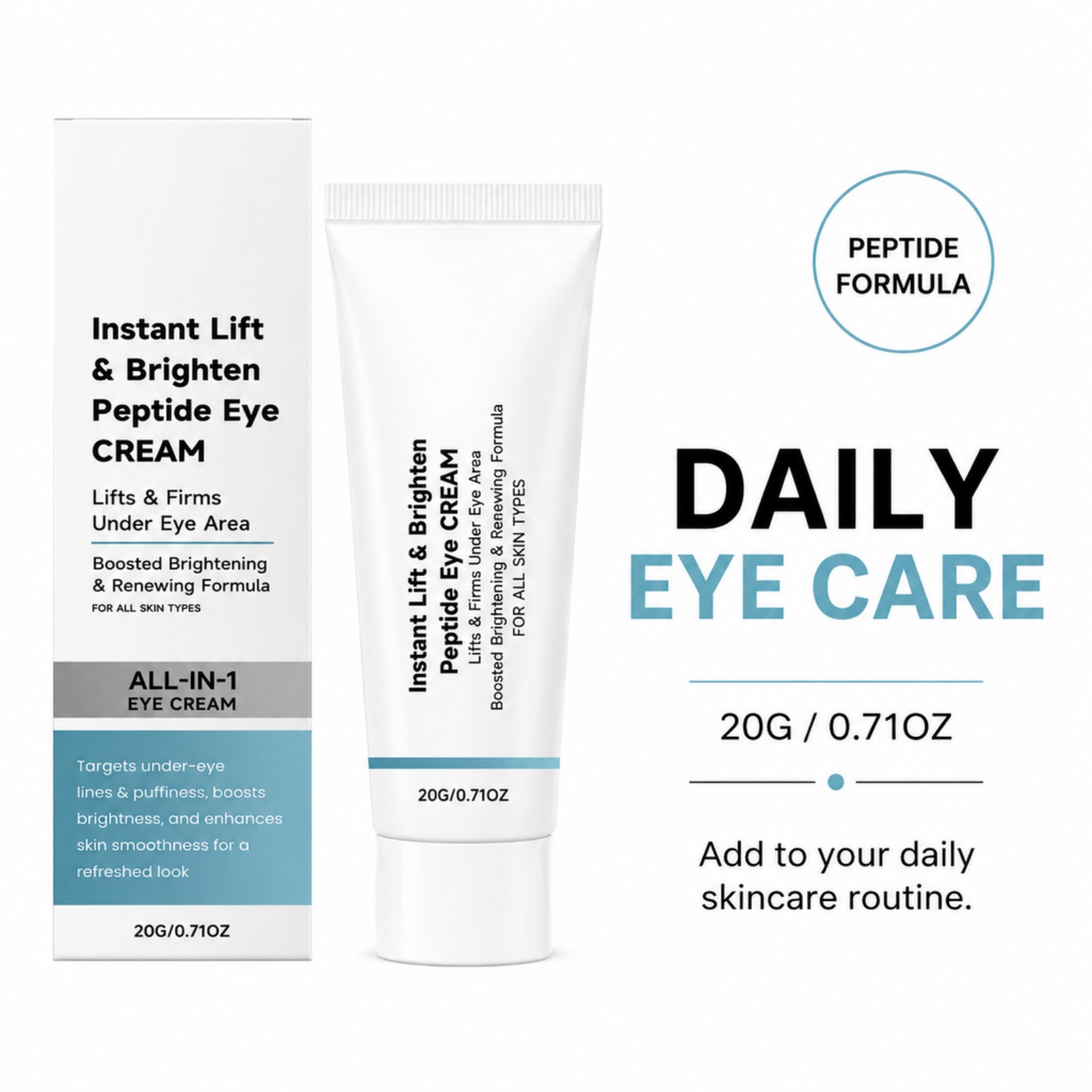 Eye Tightener Cream Peptide  I - Eye Cream Peptide recension och pris